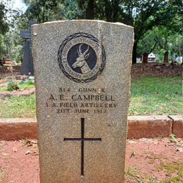CAMPBELL  A.E. -1917