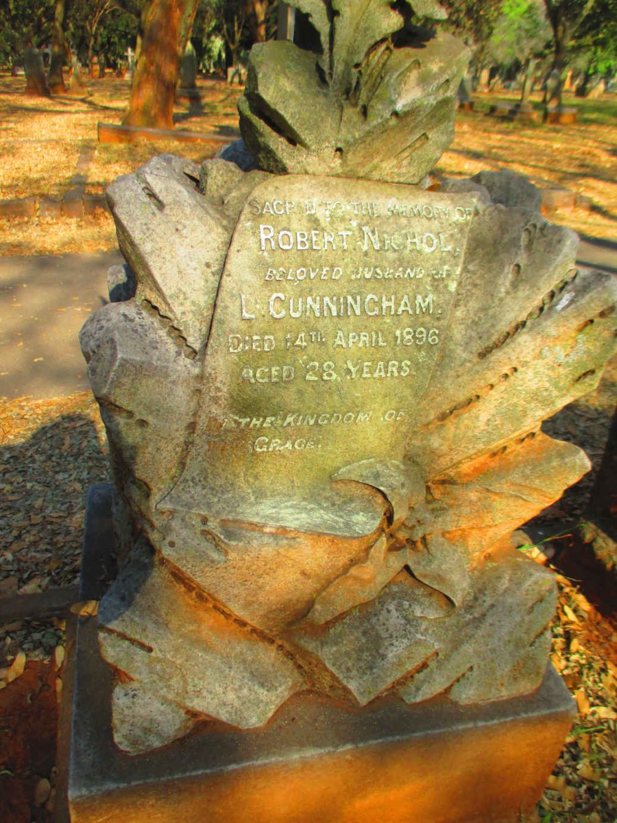 CUNNINGHAM Robert Nichol -1896