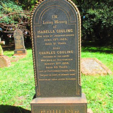 COULING Charles -1898 & Isabella -1903