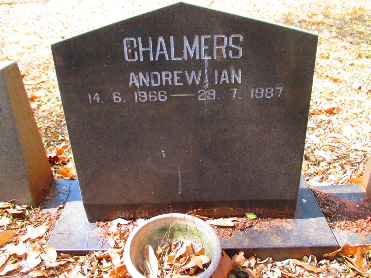 CHALMERS Andrew Ian 1966-1987