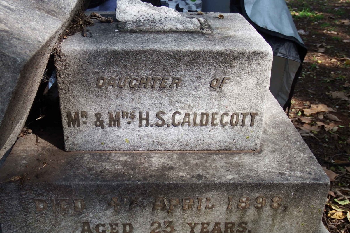 CALDECOTT Elise Margaret -1898
