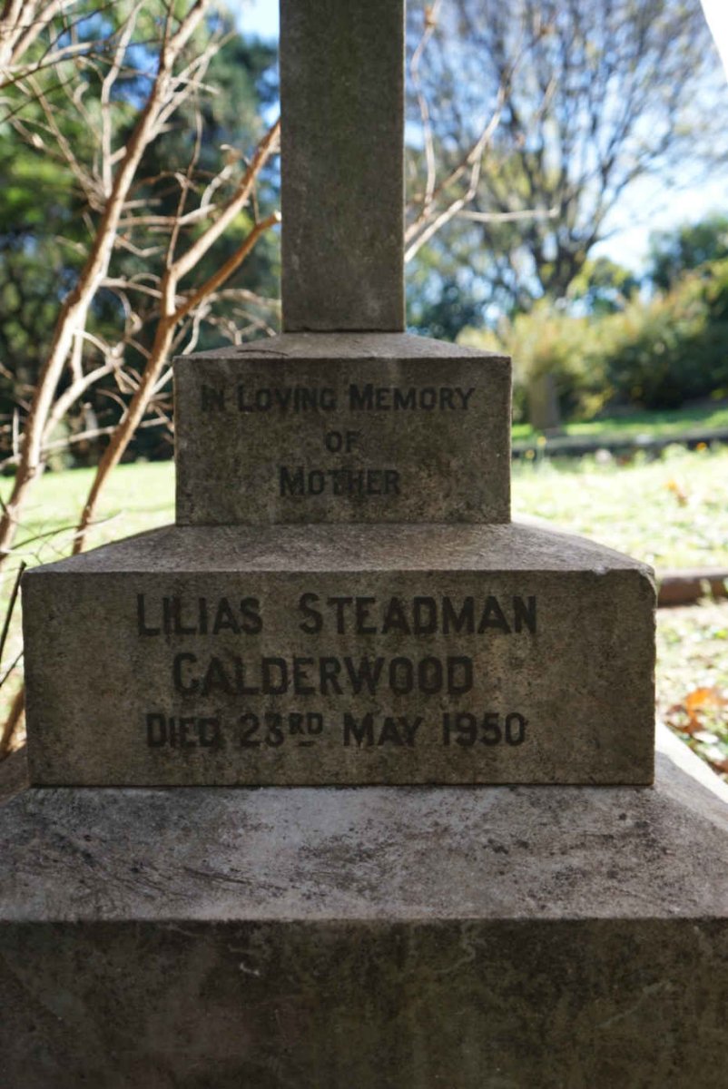 CALDERWOOD Lilias Steadman -1950