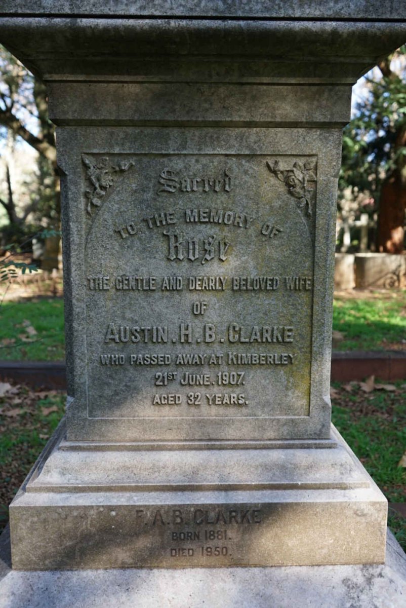 CLARKE Rose -1907 :: CLARKE F.A.B. 1881-1950