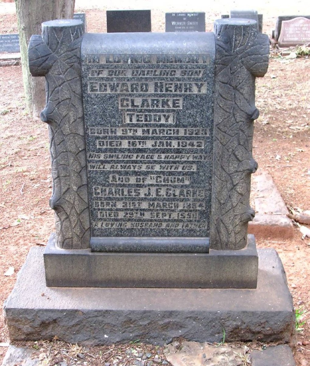 CLARKE Charles J.E. 1884-1951 :: CLARKE Edward Henry 1923-1942