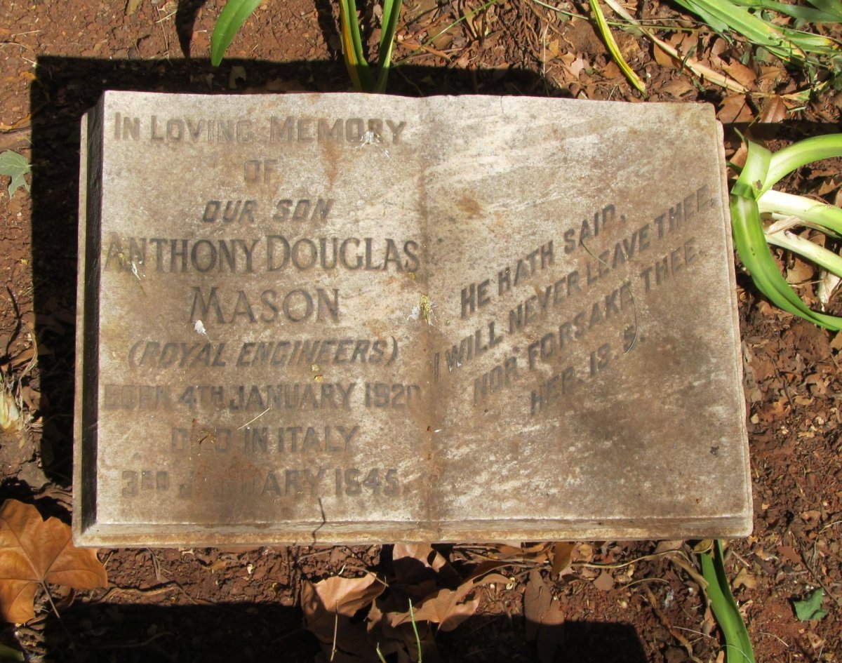 MASON Anthony Douglas 1920-1945