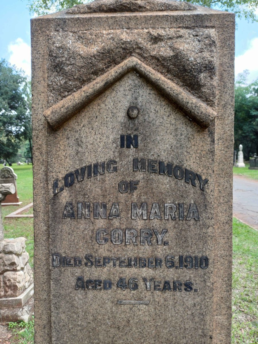 CORRY Anna Maria -1910