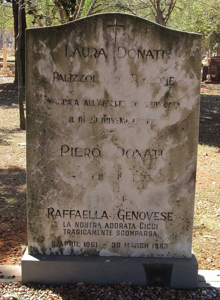 DONATI Laura -1977 :: DONATI Piero 1909-1999 :: GENOVESE Raffaella 1961-1983