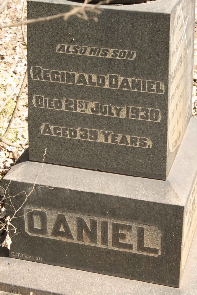 DANIEL Reginald -1930_1