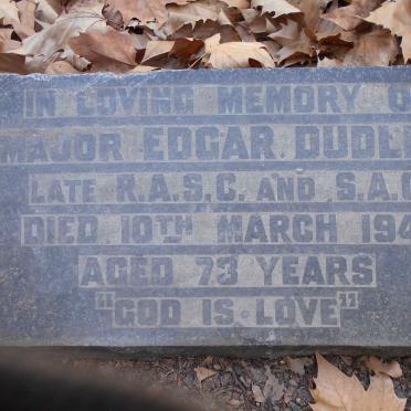 DUDLEY Edgar -1941