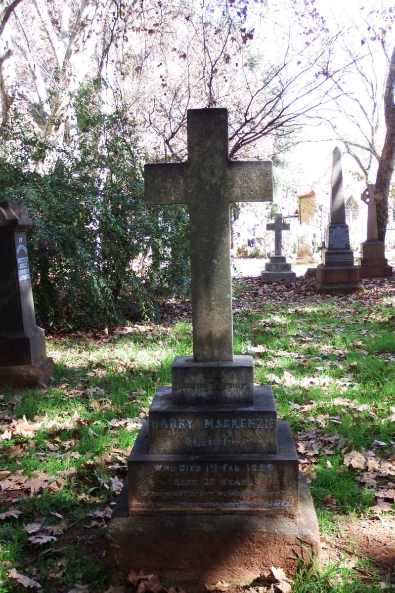 ELLIOTT Harry Mackenzie -1899