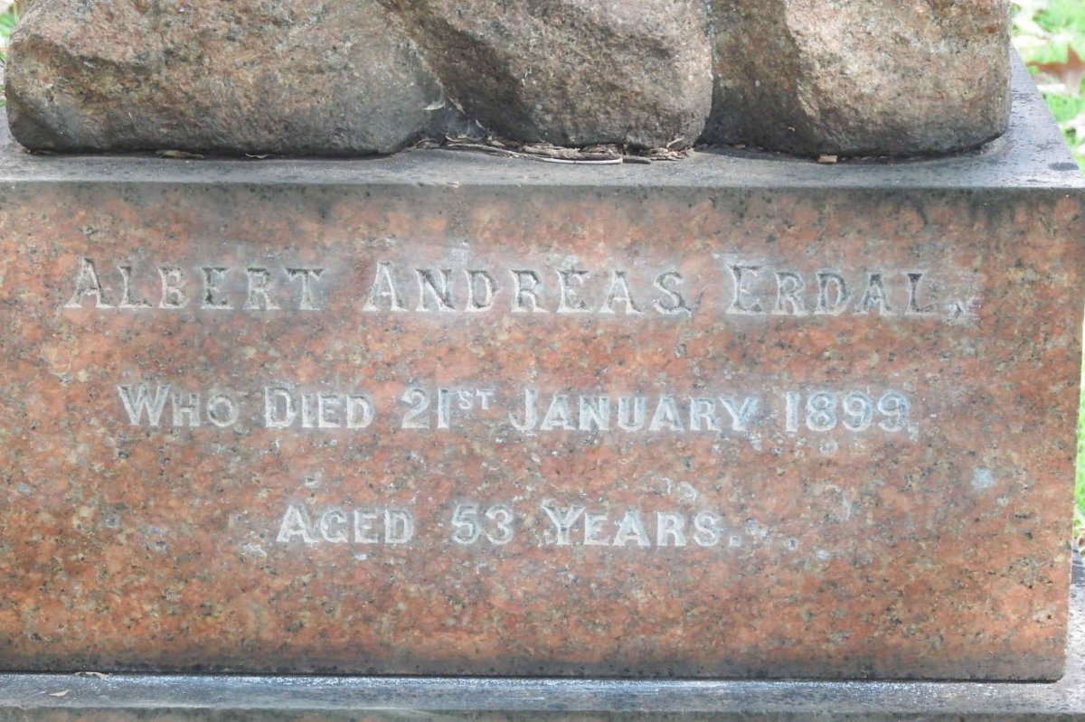ERDAL Albert Andreas -1899