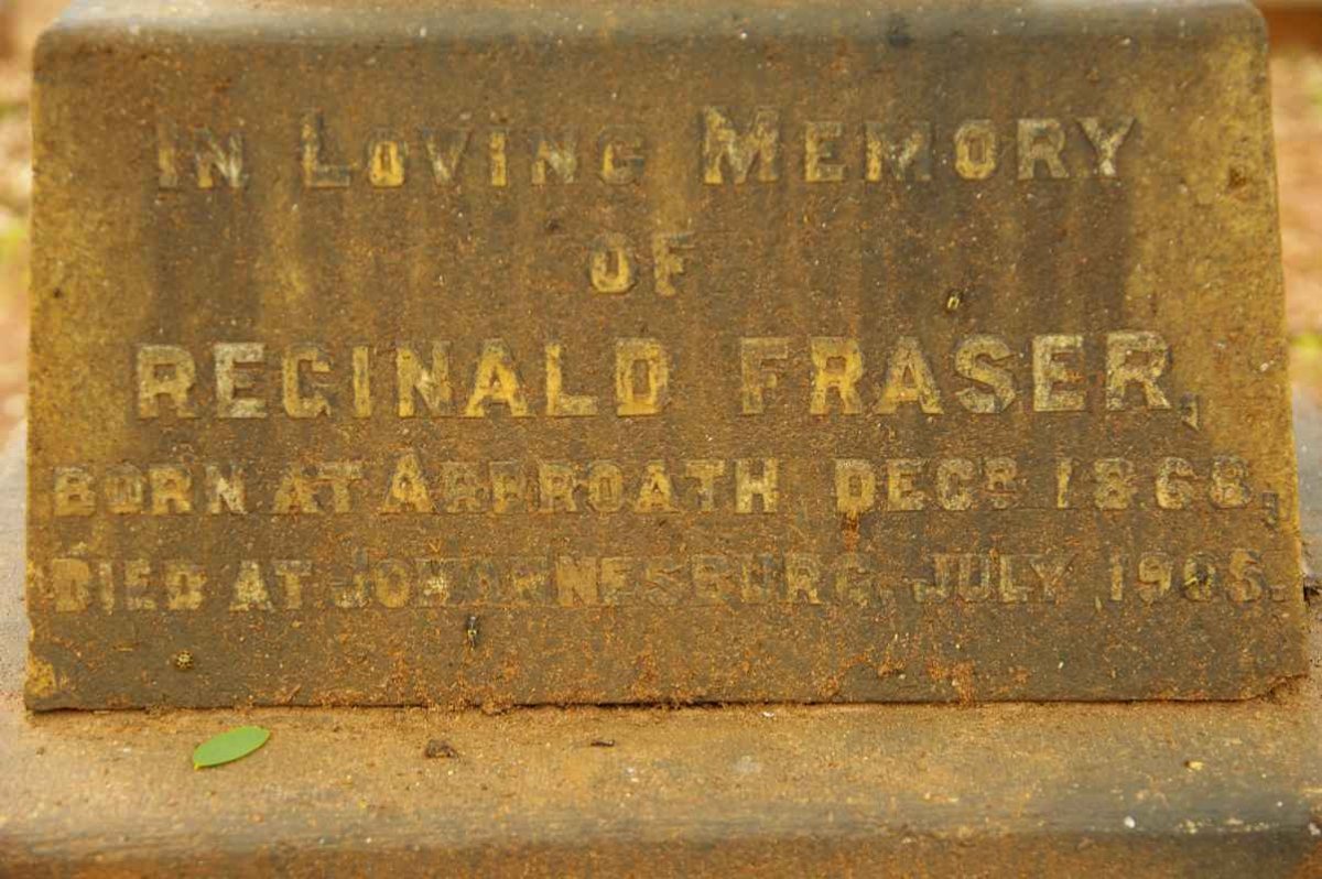 FRASER Reginald 1866-1905