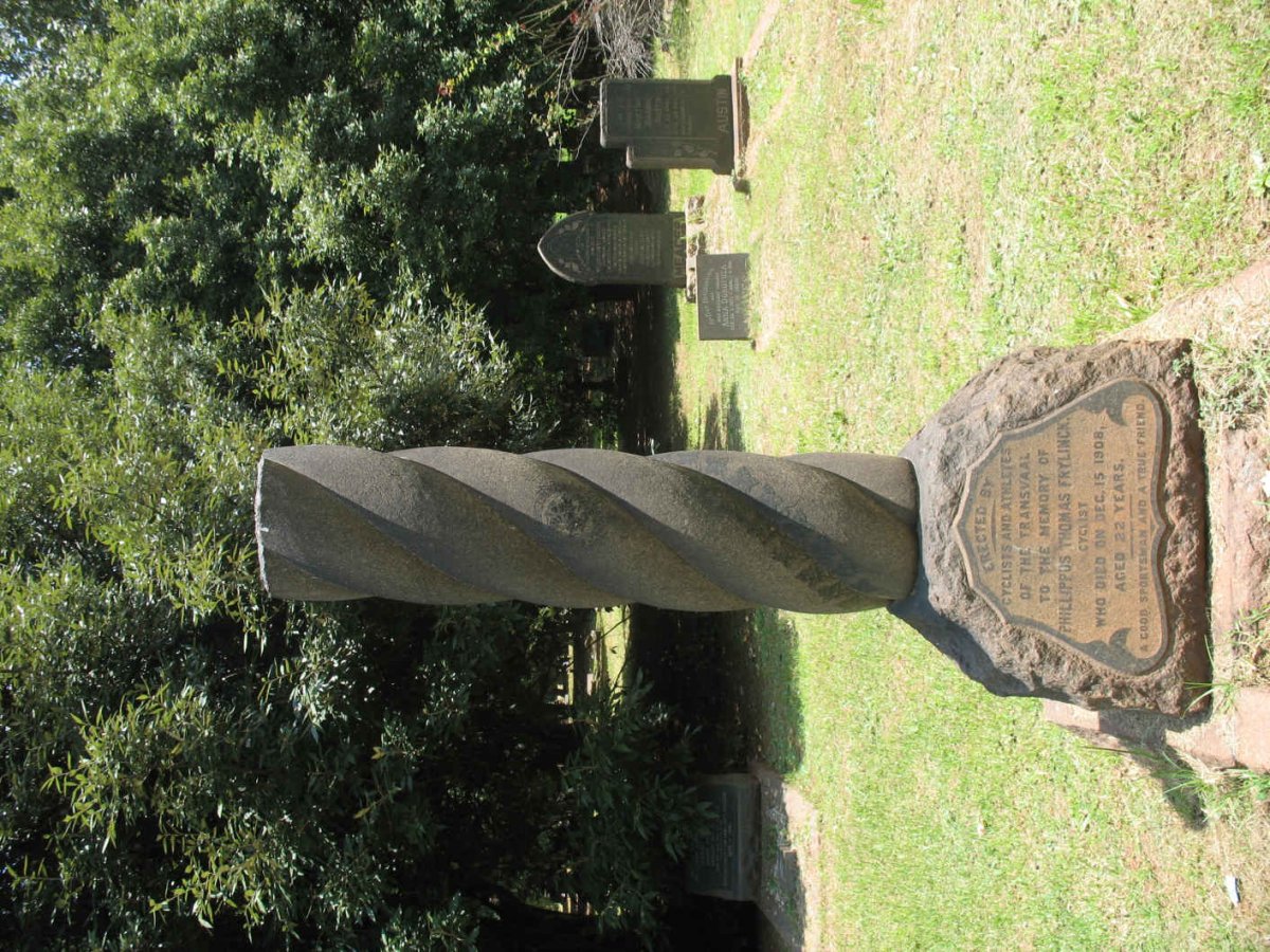 FRYLINCK Phillippus Thomas -1908