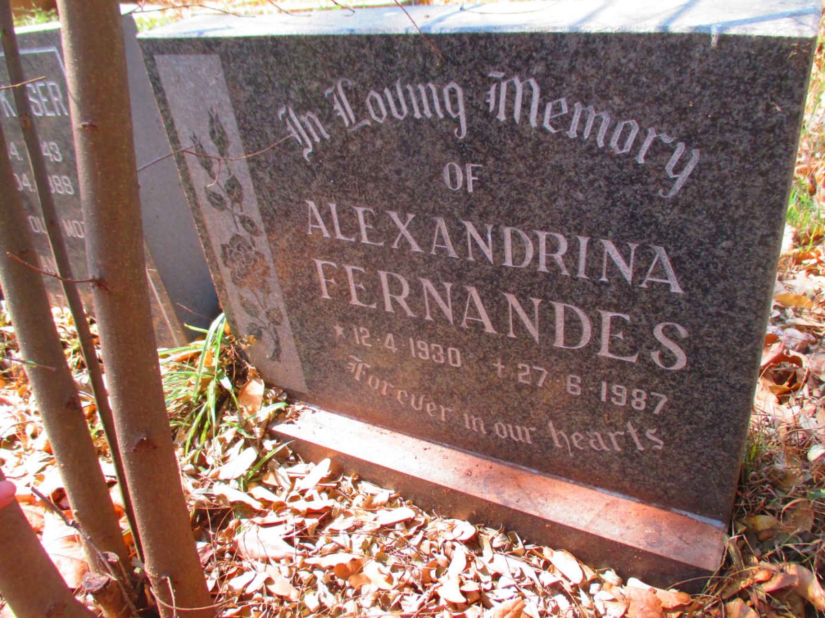 FERNANDES Alexandrina 1930-1987