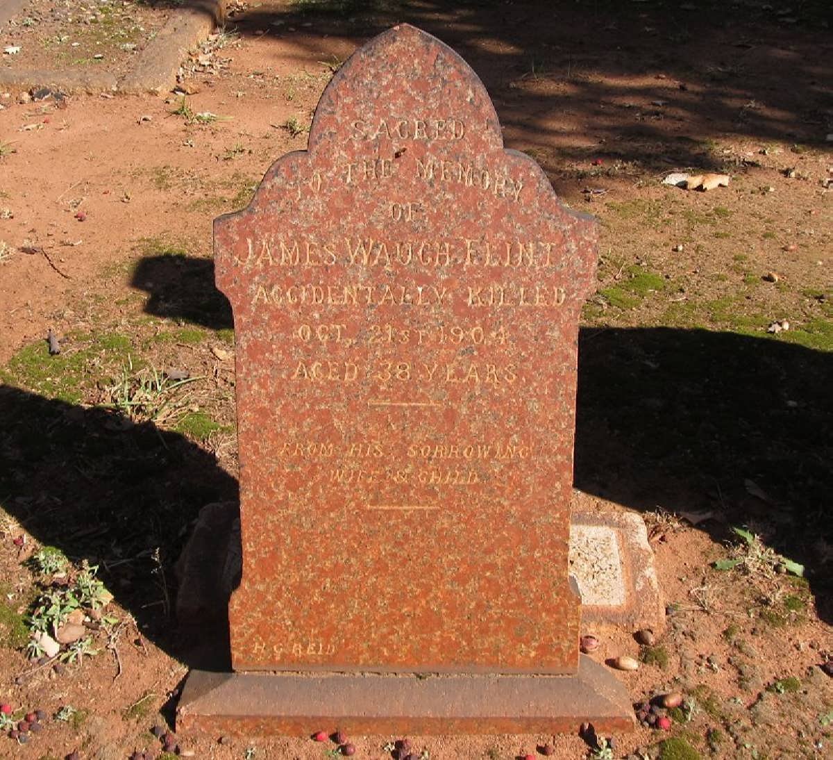 FLINT James Waugh -1904