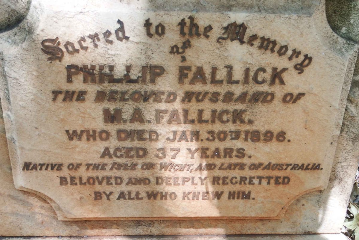 FALLICK Phillip -1896