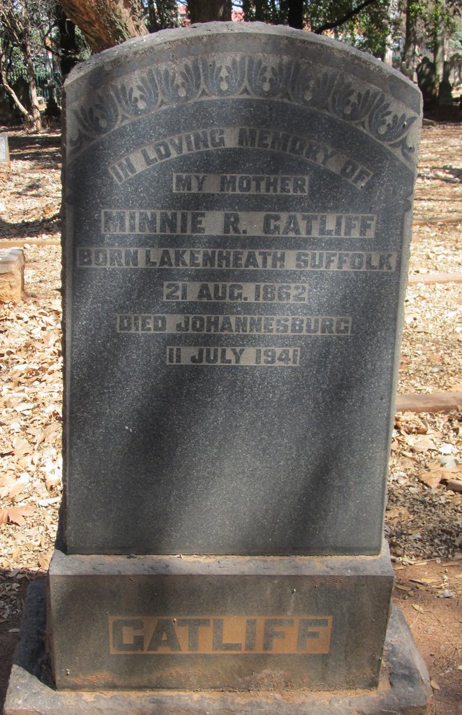 GATLIFF Minnie R 1862-1941