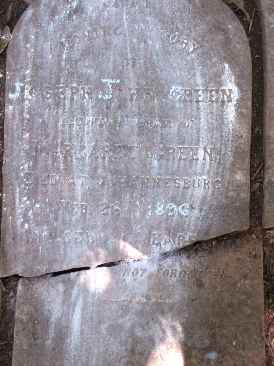 GREEN Joseph John -1896