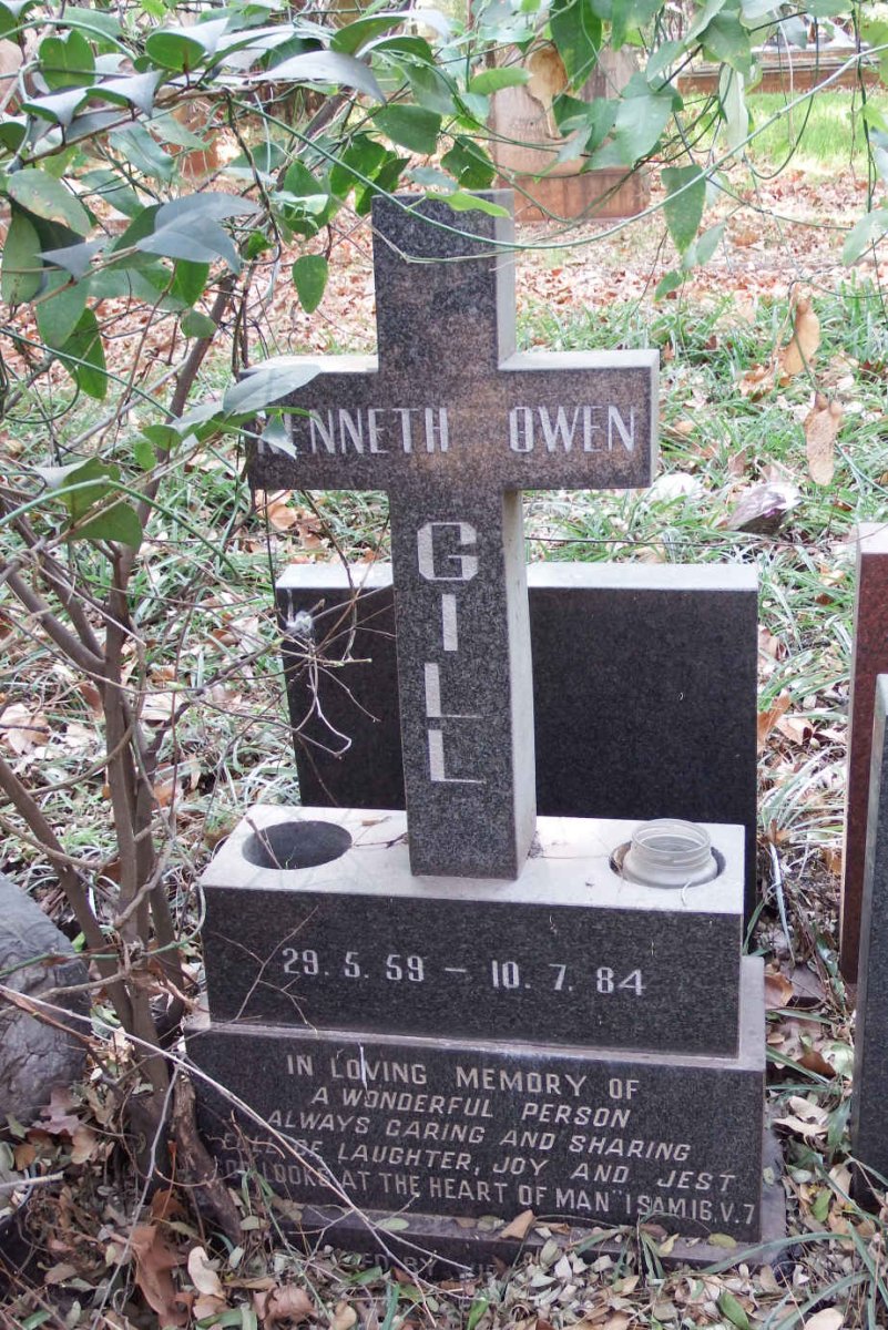 GILL Kenneth Owen 1959-1984