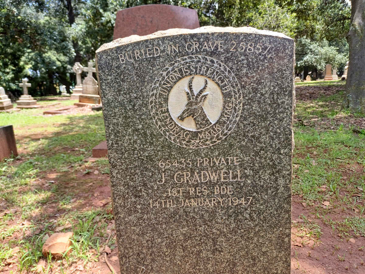 GRADWELL J. -1947