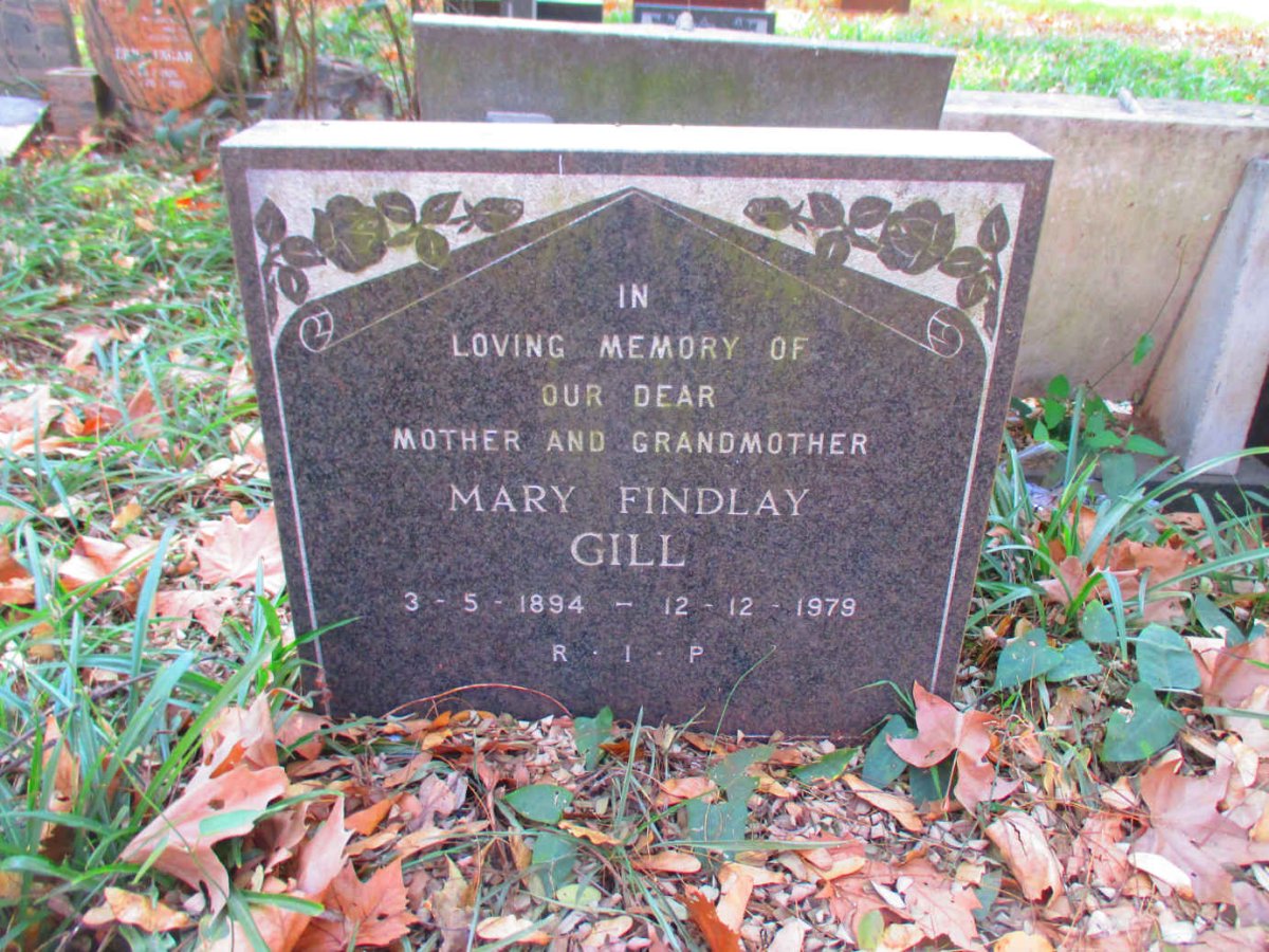 GILL Mary Findlay 1894-1979
