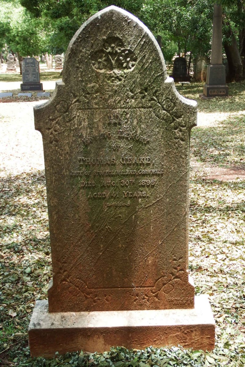 GEAKE Thomas -1895