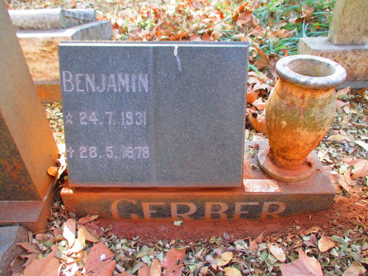GERBER Benjamin 1931-1978