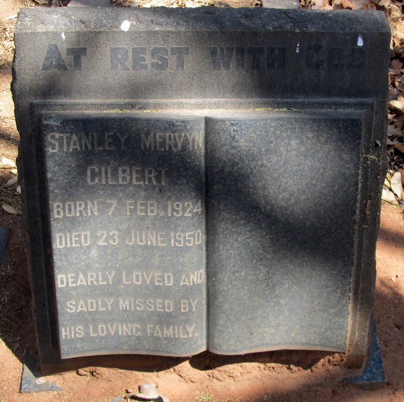 GILBERT Stanley Mervyn 1924-1950