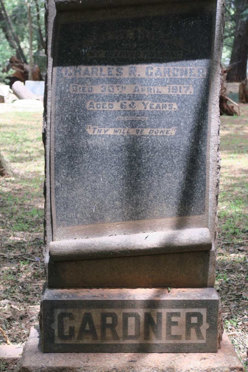 GARDNER Charles R. -1917