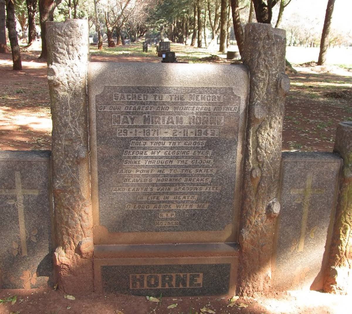 HORNE May Miriam 1871-1949
