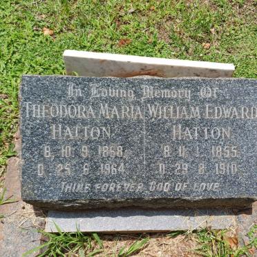 HATTON William Edward 1855-1910 & Theodora Maria 1868-1964_1