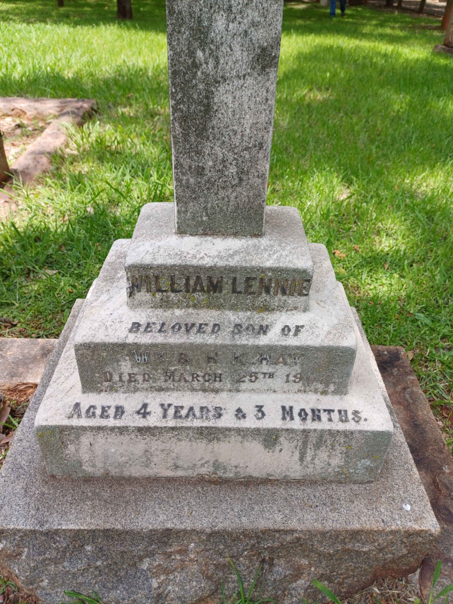 HAY William Lennie -1908