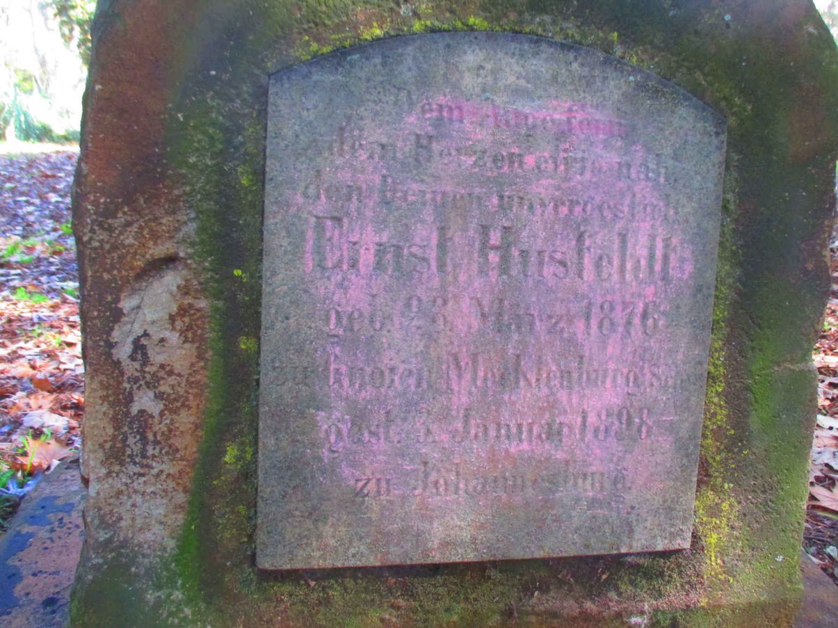 HUSFELDT Ernst 1876-1898