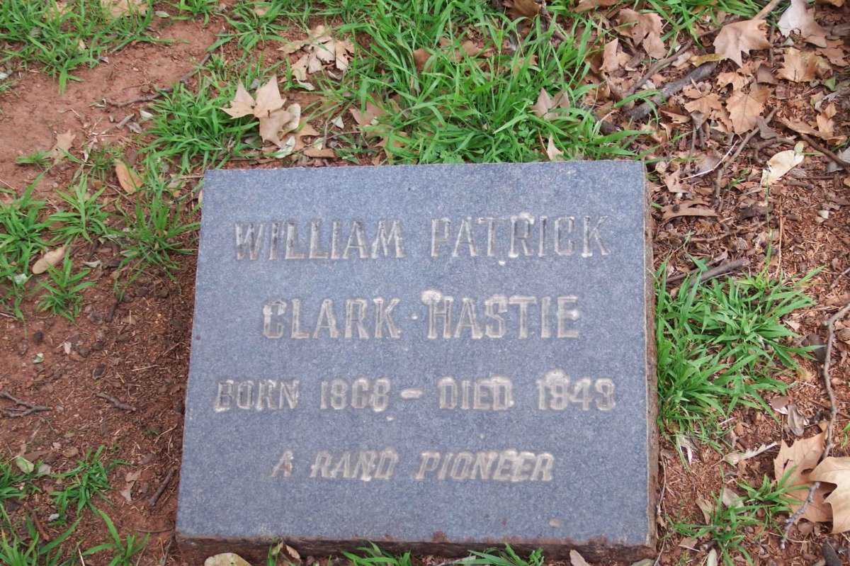 HASTIE William Patrick Clark 1868-1943