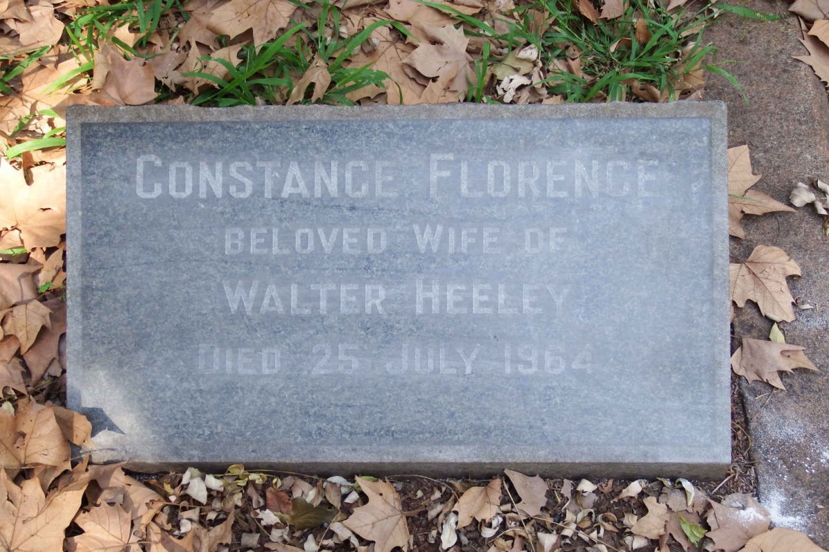 HEELEY Constance Florence -1964