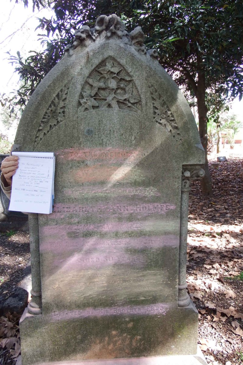 HOLMES William -1898