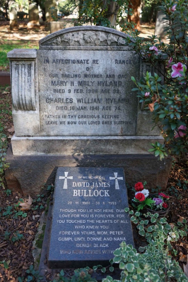 HYLAND Charles William -1941 &amp; Mary Hambly -1906 :: BLACK David James 1988-1993