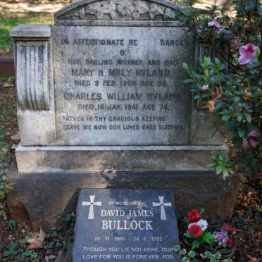 HYLAND Charles William -1941 &amp; Mary Hambly -1906 :: BLACK David James 1988-1993
