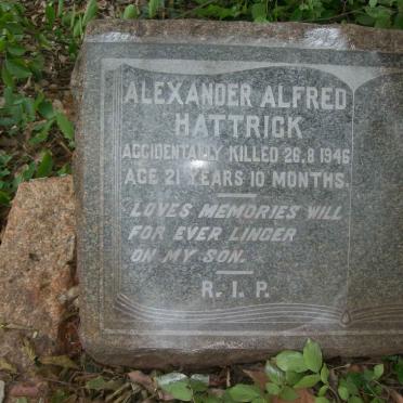 HATTRICK Alexander Alfred -1946