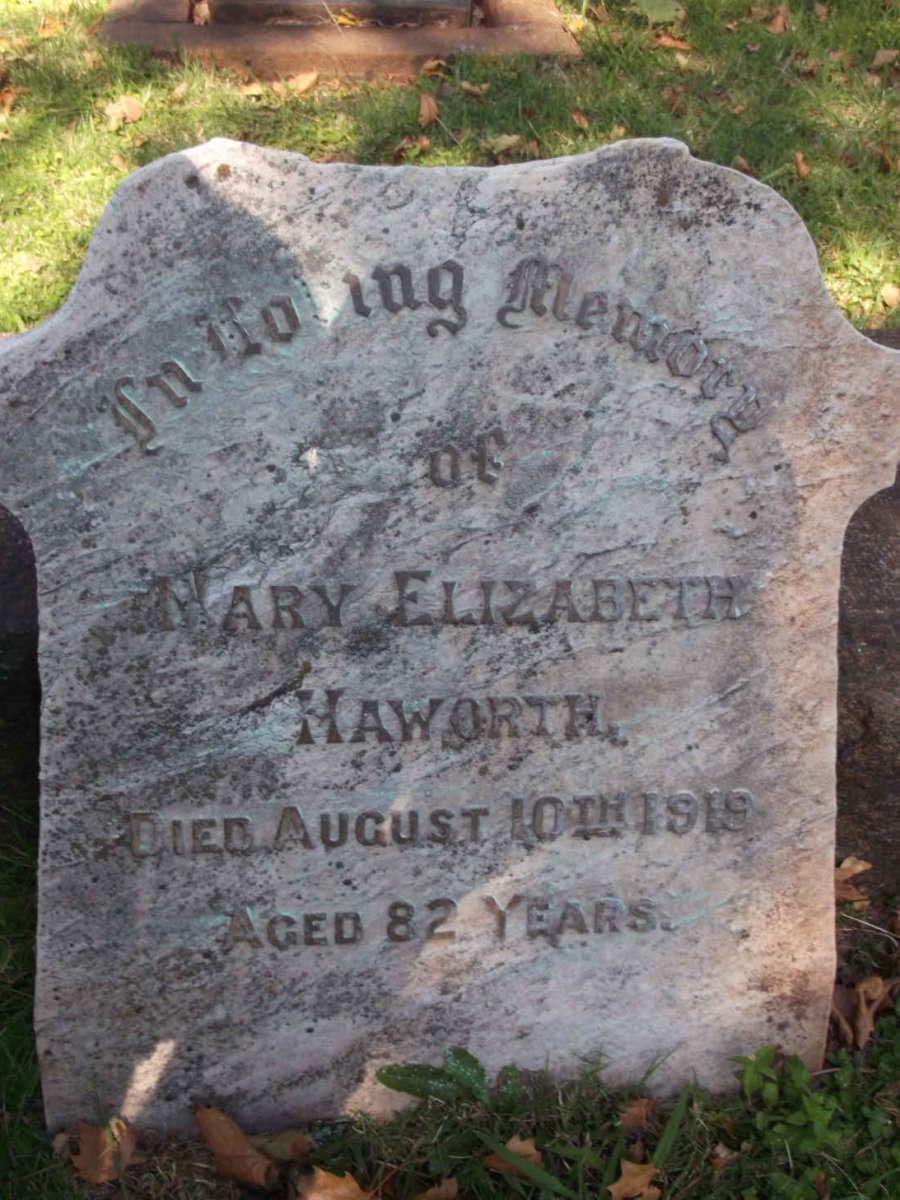 HAWORTH Richard Chester -1888 & Mary Elizabeth -1919_2