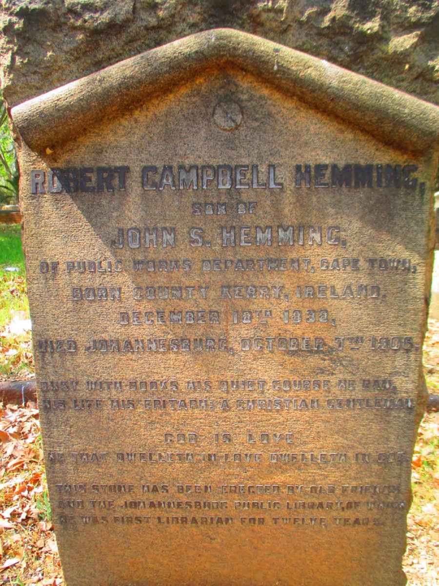 HEMMING Robert Campbell 1838-1906