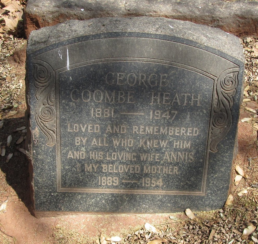 HEATH George Coombe 1881-1947 &amp; Annis 1889-1954