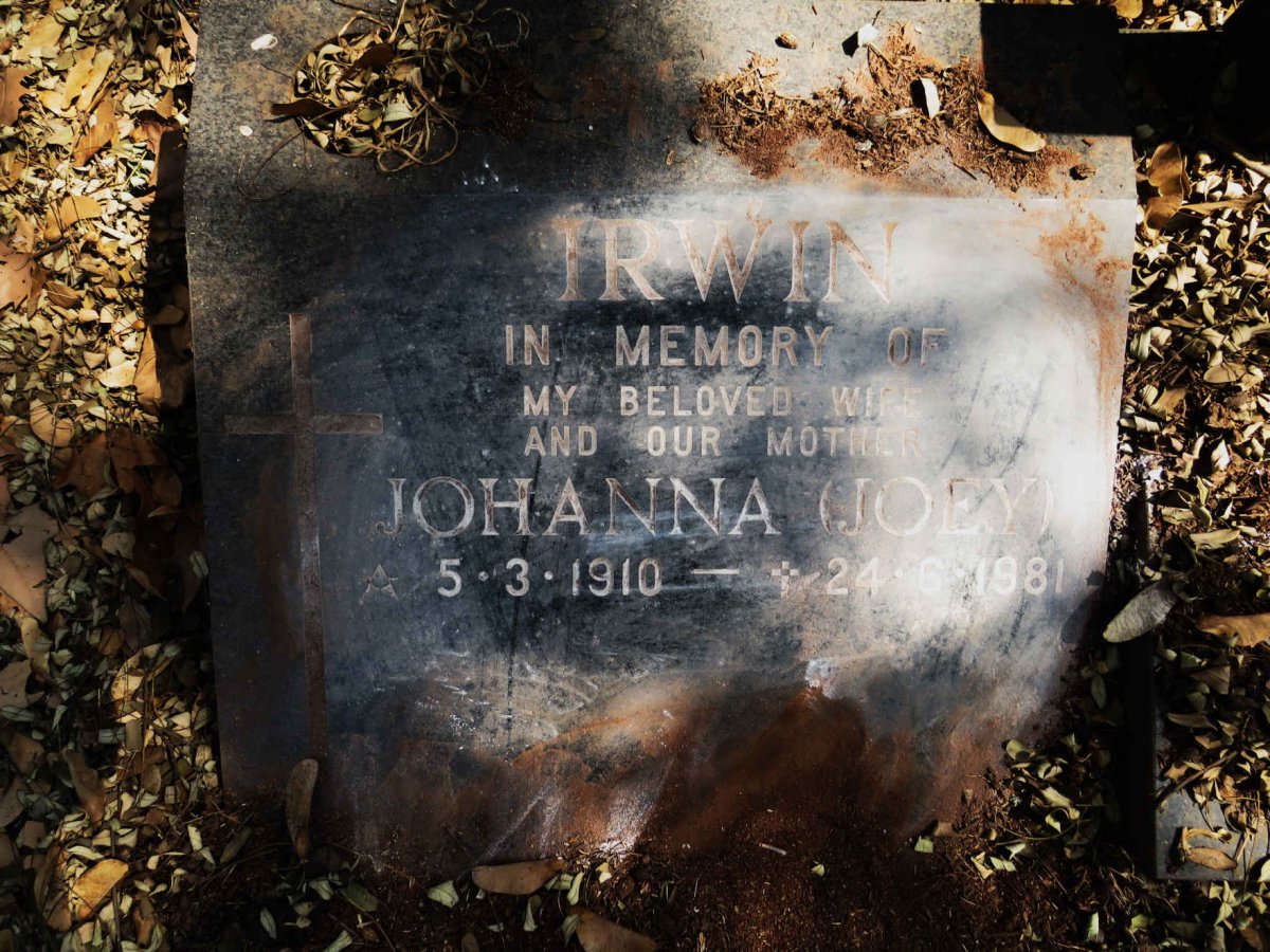 IRWIN Johanna 1910-1981