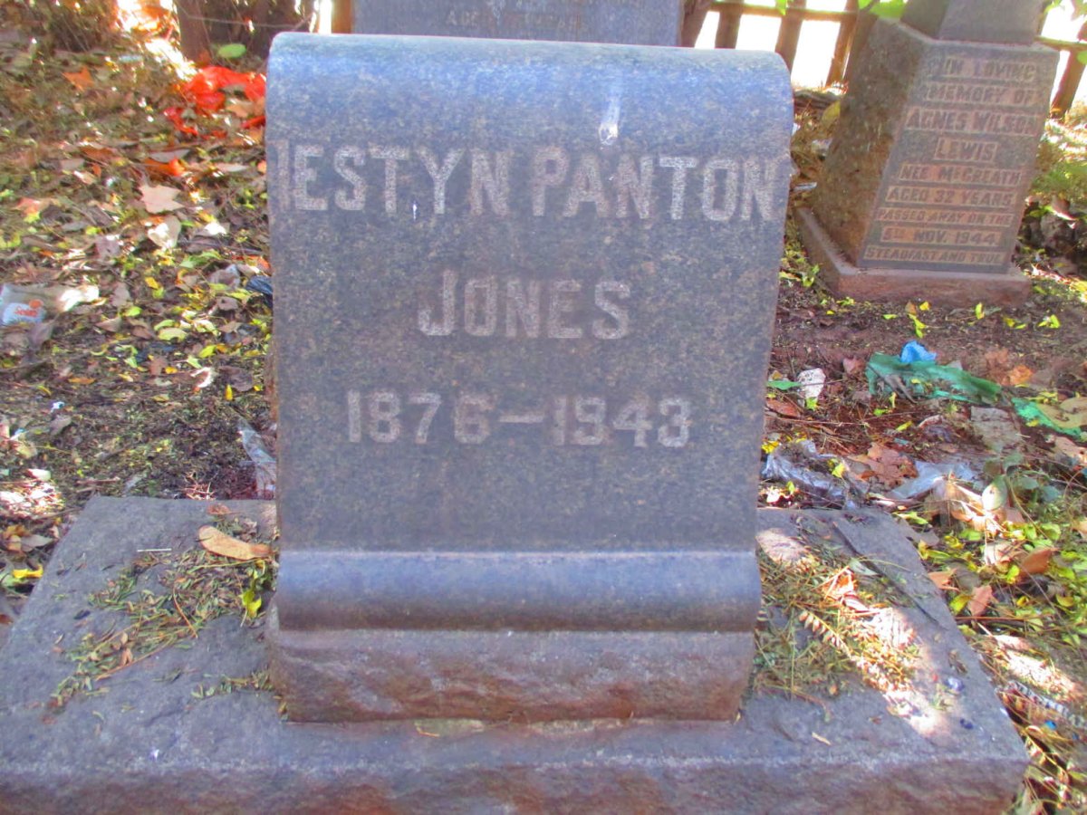 JONES Jestyn Panton 1876-1943