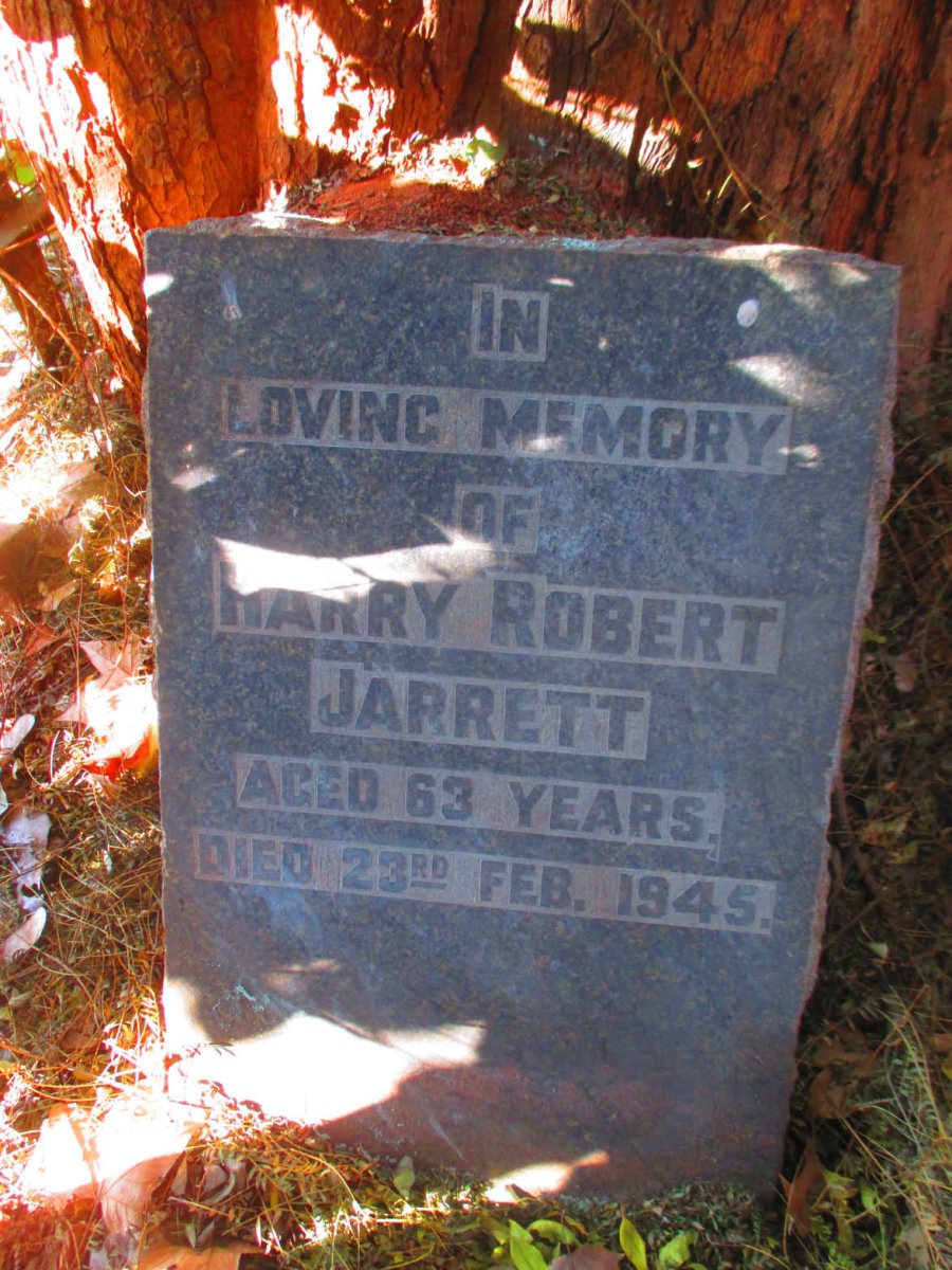 JARRETT Harry Robert  -1945
