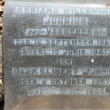 JURRIUS Derk Elibert 1867-1944 & Adriana Willemina VEENENDAAL 1866-1941