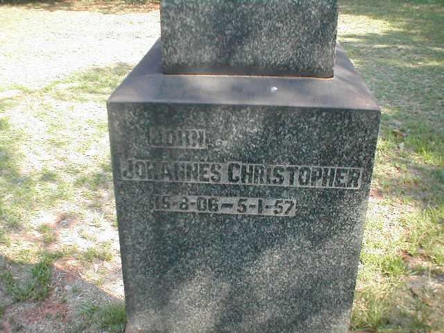 JOHN Johannes Christopher 1906-1957