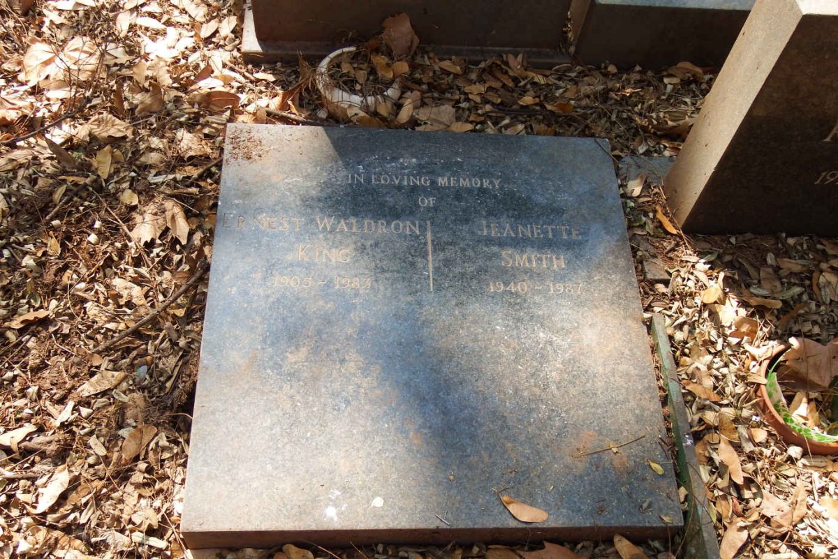 KING Ernest Waldron 1905-1983 :: SMITH Jeanette 1940-1987