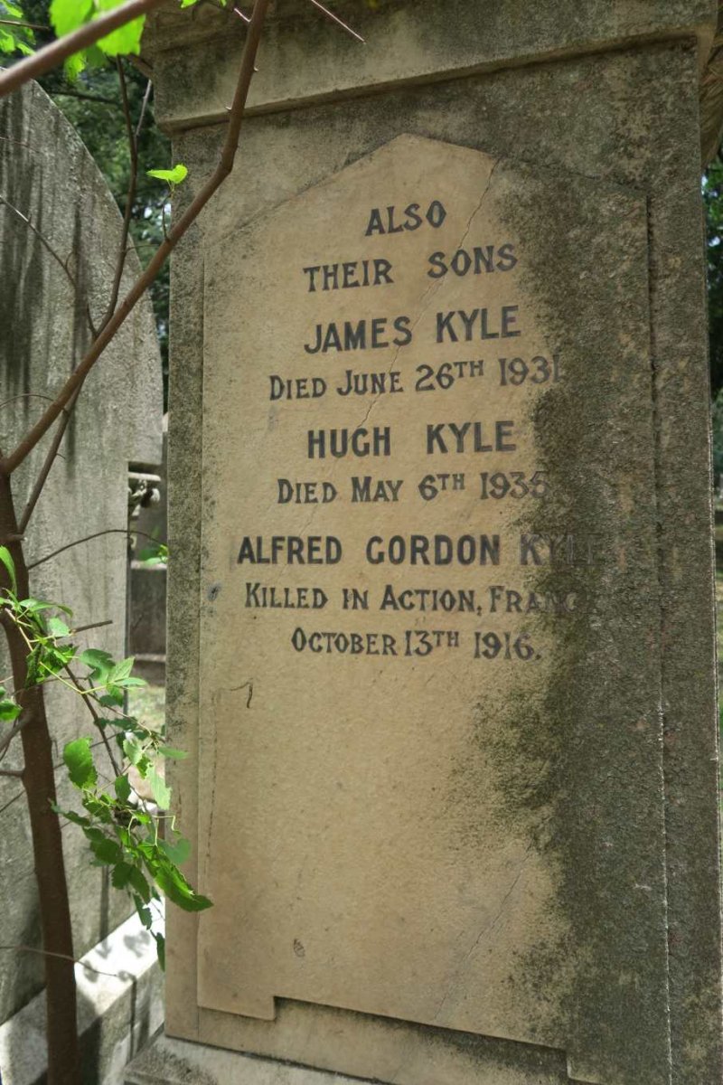 KYLE James -1928 & Agnes -1903 :: KYLE James -1931  :: KYLE Hugh -1935 :: KYLE Alfred Gordon -1916_3
