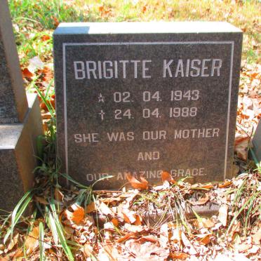 KAISER Brigitte 1943-1988